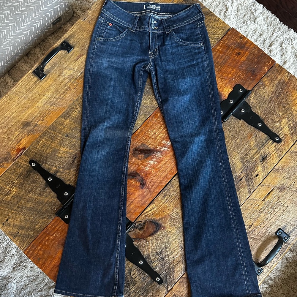 Hudson Jeans Dark Blue Flare Denim
